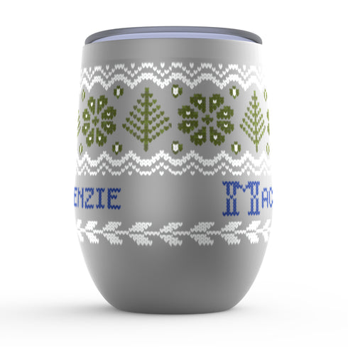 Silver Forest Stemless Wine Tumblers